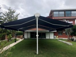 Çift Açılır Tente